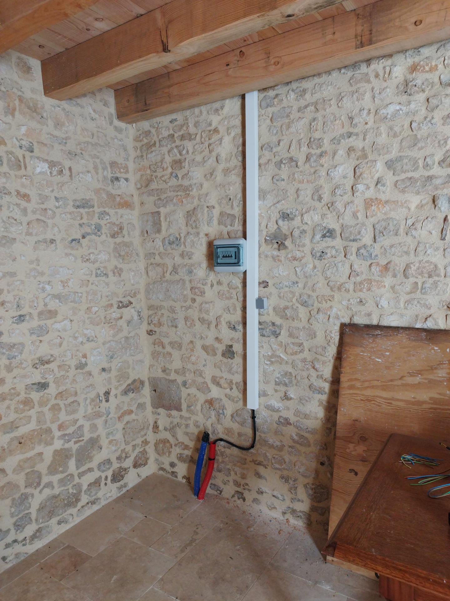 Alimentation de l'atelier du four à pain de Londigny